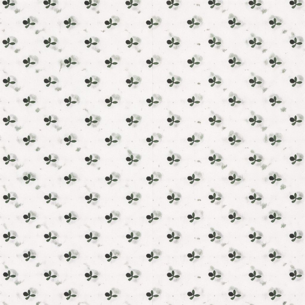 Tissu coton imprimé petites fleurs vertes – motif délicat