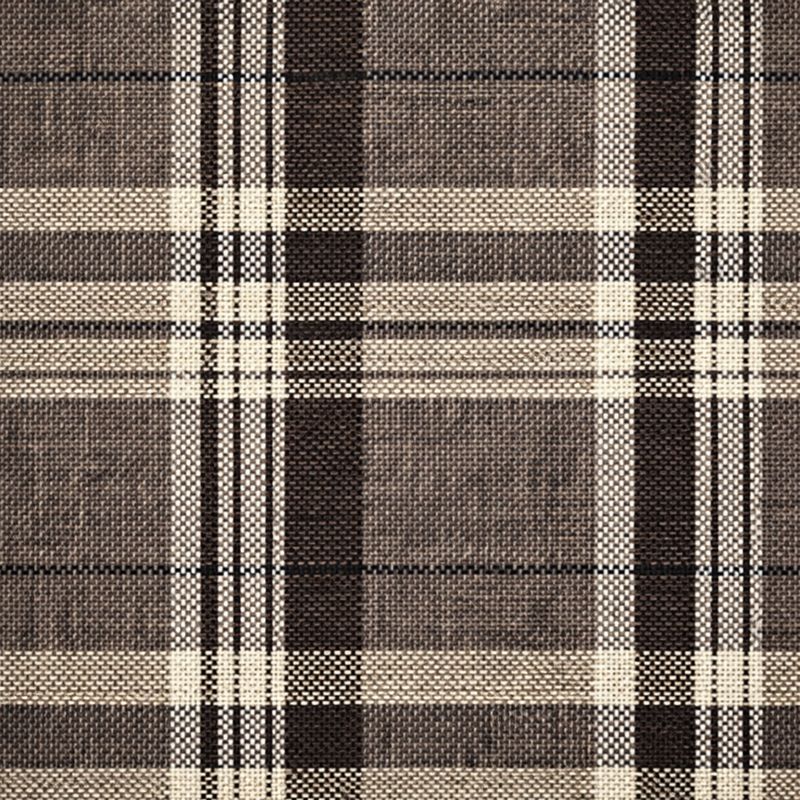 Tissu de recouvrement à carreaux gris – Style classique moderne