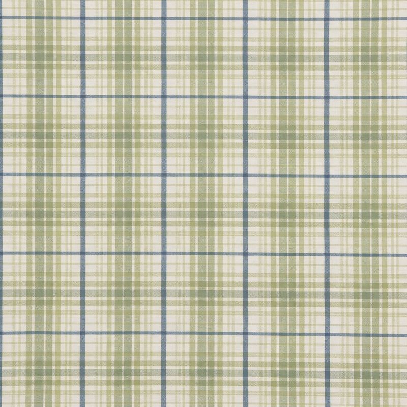 Coton imprimé carreaux verts classiques
