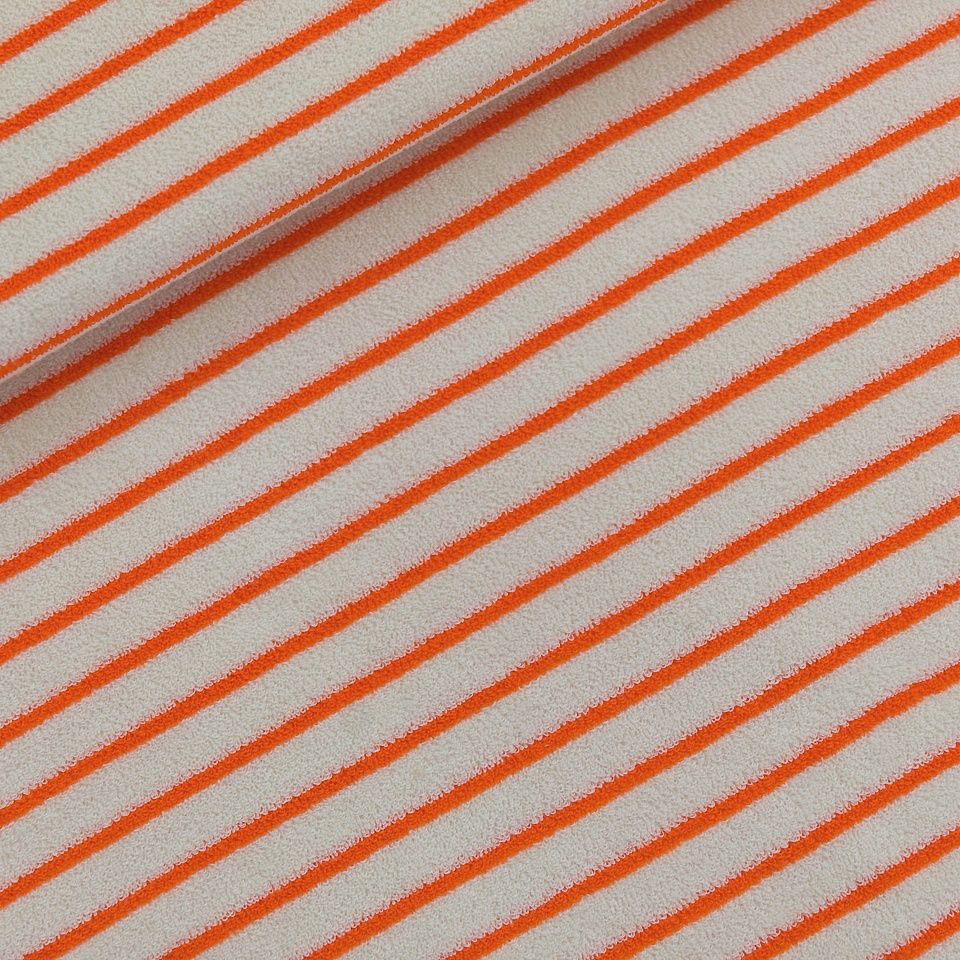 Tissu éponge – Rayures beige doux | See You At Six