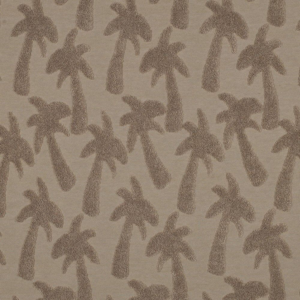 Tissu éponge tricoté – Palmiers sable