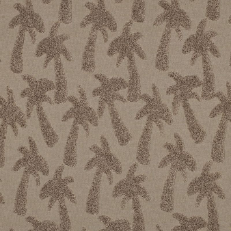 Tissu éponge tricoté – Palmiers sable
