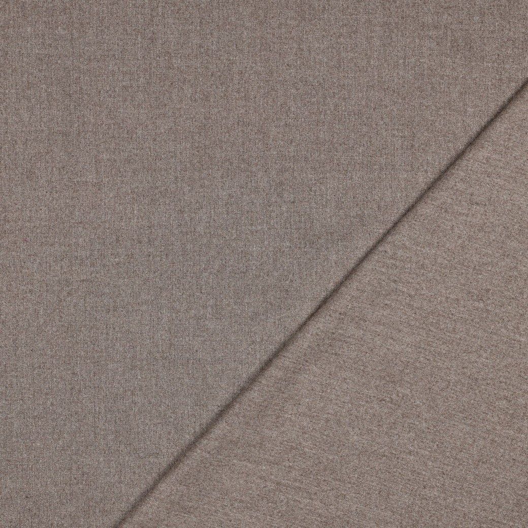 Gabardine extensible – Taupe chiné