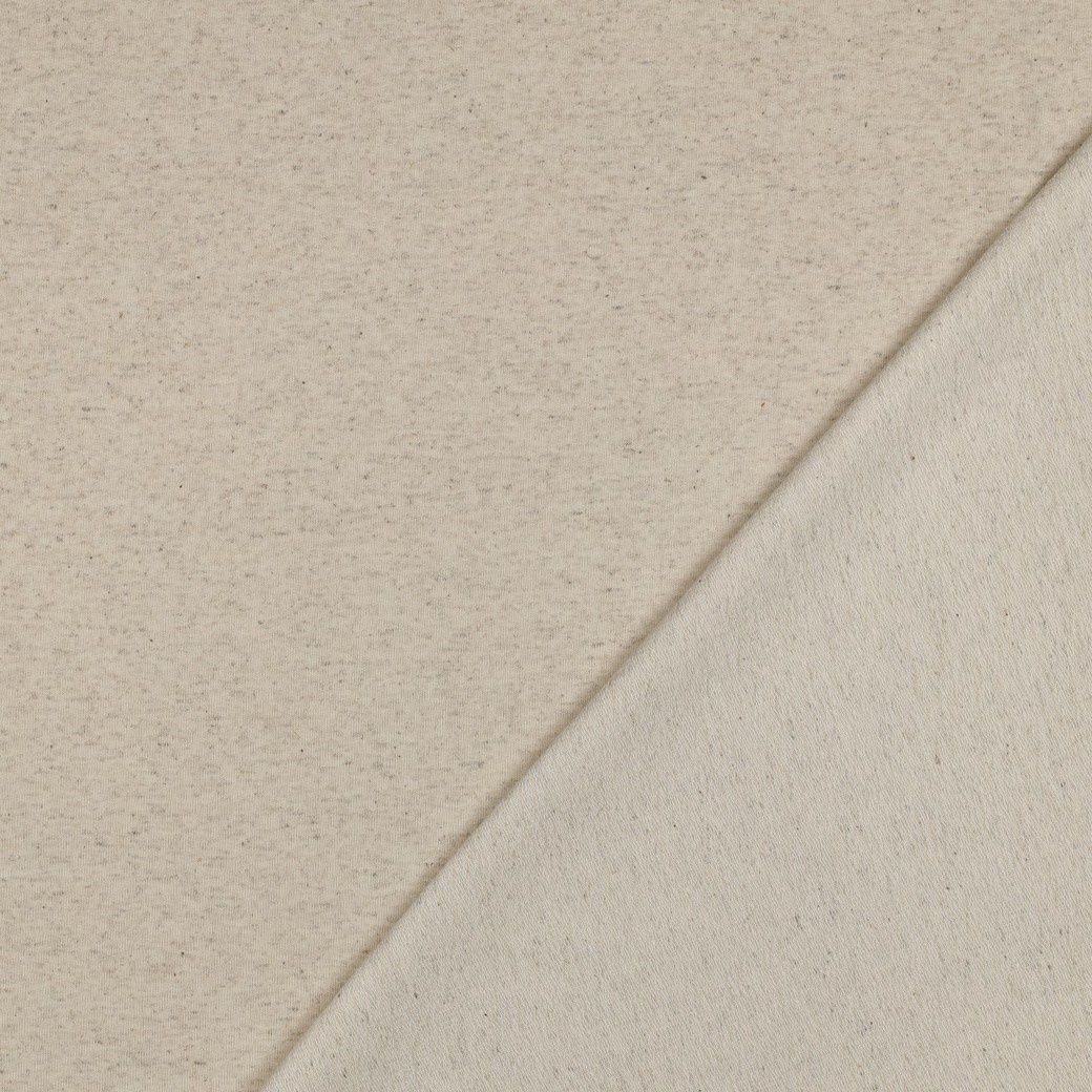 French terry lin – Naturel