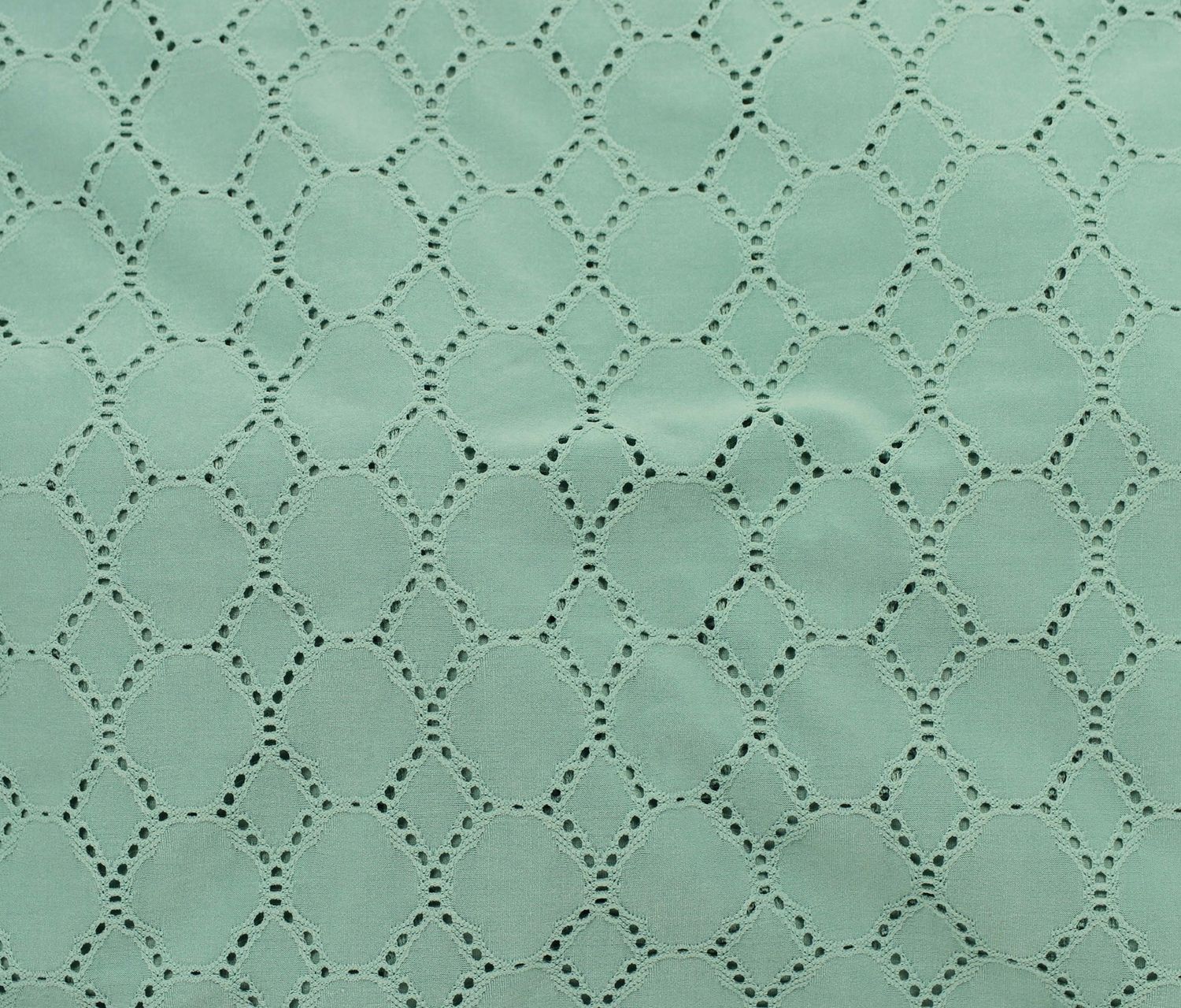 Broderie anglaise Tinsley – Menthe fraîche