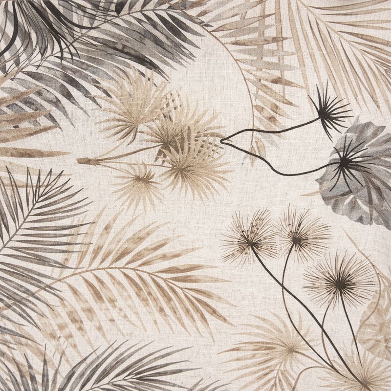 Tissu de recouvrement motif botanique neutre