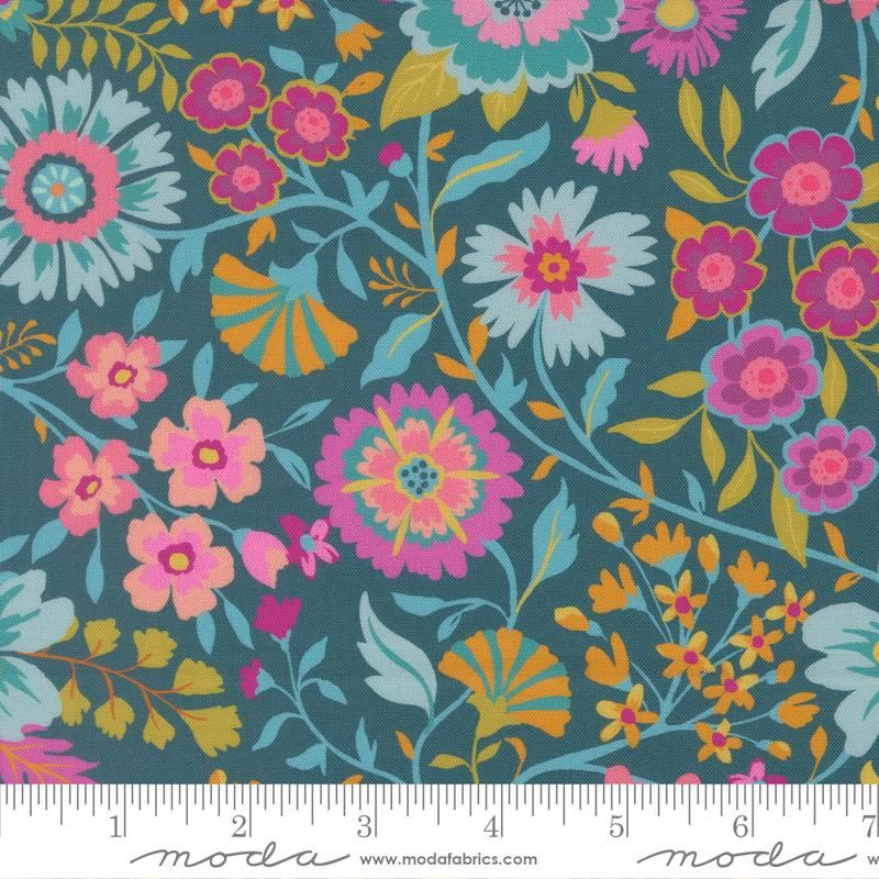 Coton imprimé Peacock | Collection Parlor – Moda