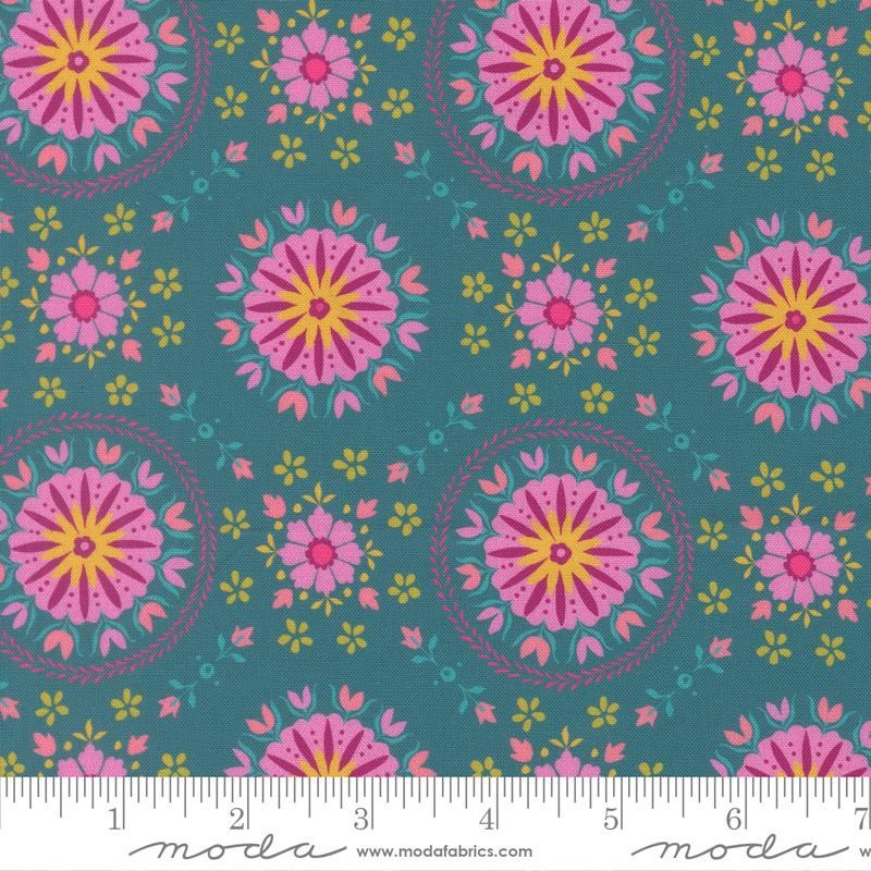 Coton imprimé Peacock 2 | Collection Parlor – Moda