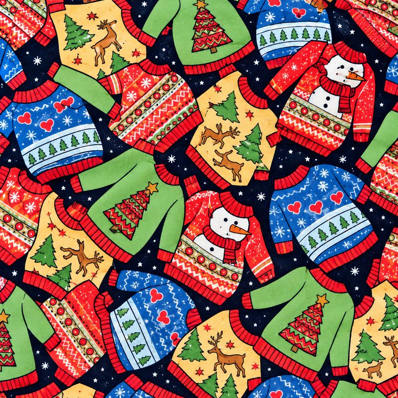 Coton de Noël – Chandails festifs