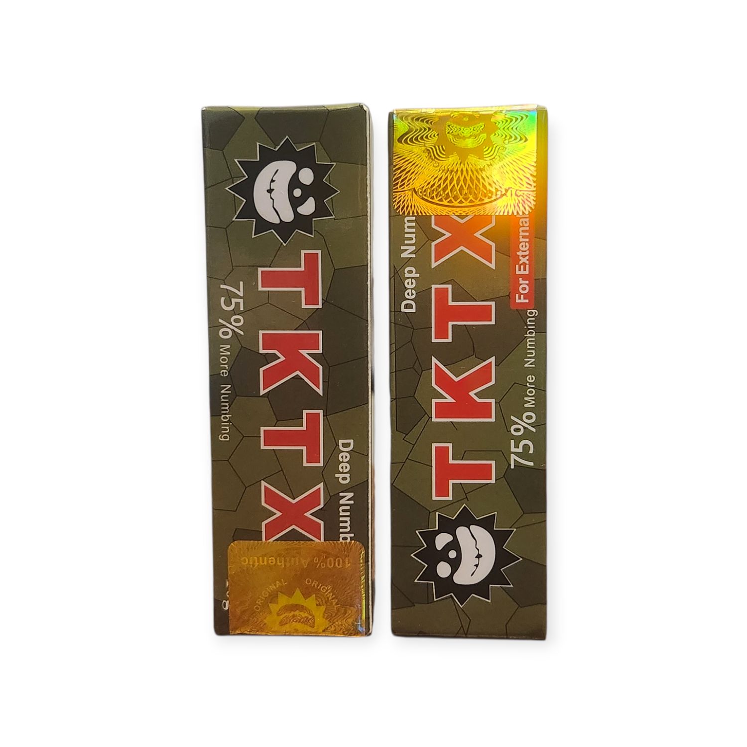 TKTX GREEN 75% - Authentic TKTX Numbing Cream with holographic seal UK