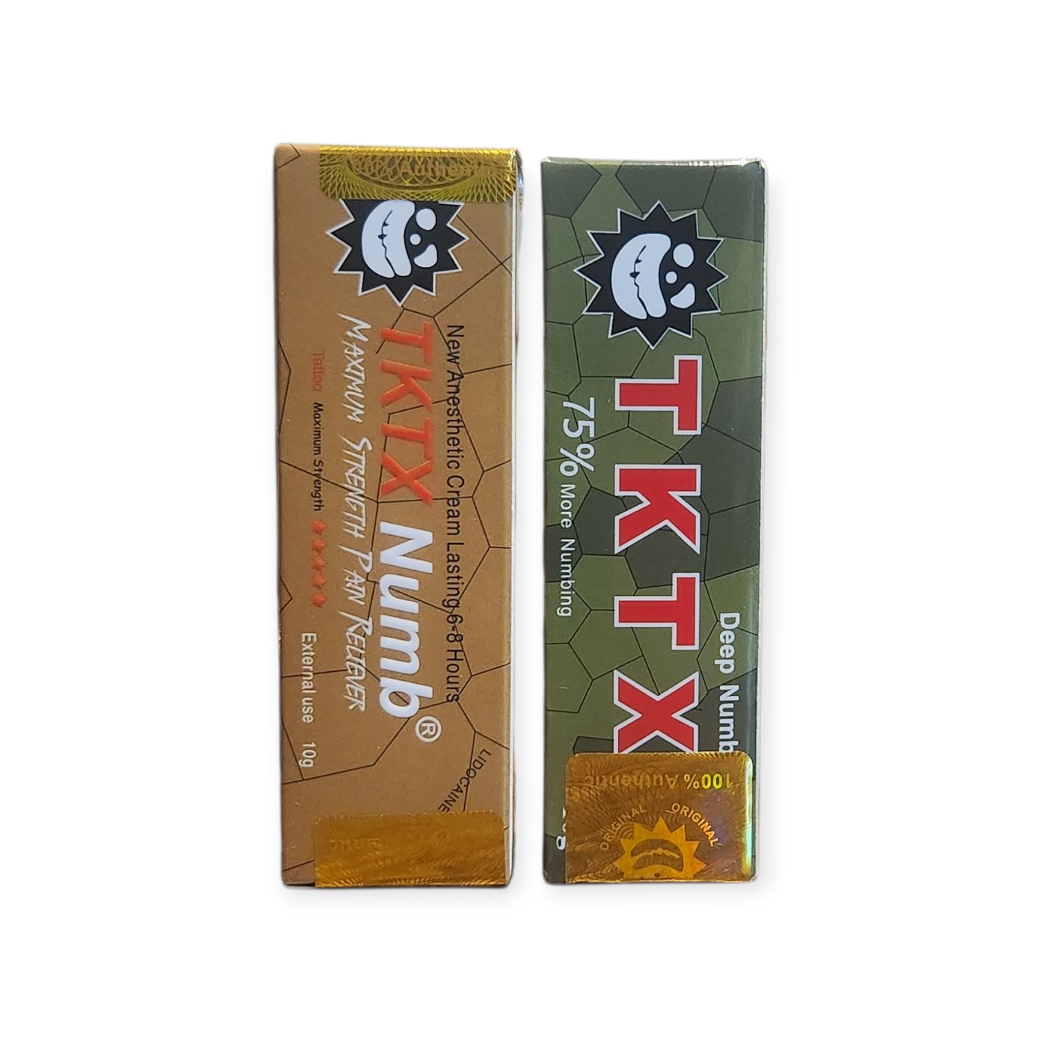 TKTX NUMB GOLD + GREEN 2‑Pack – Verified UK Supplier