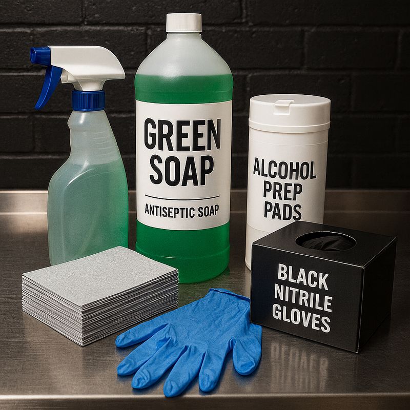 Studio Hygiene Essentials