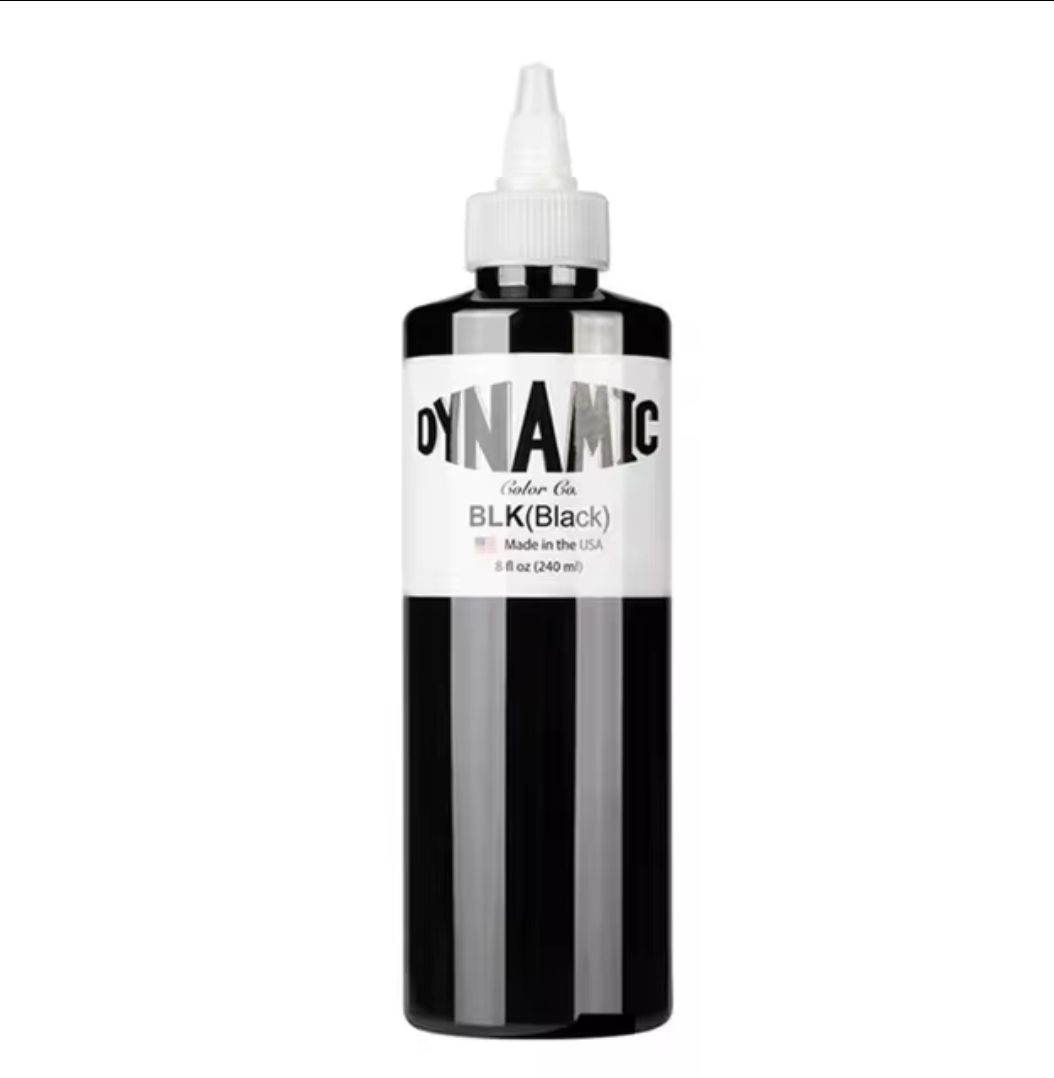 240ml Black BLK Professional Tattoo Pigment