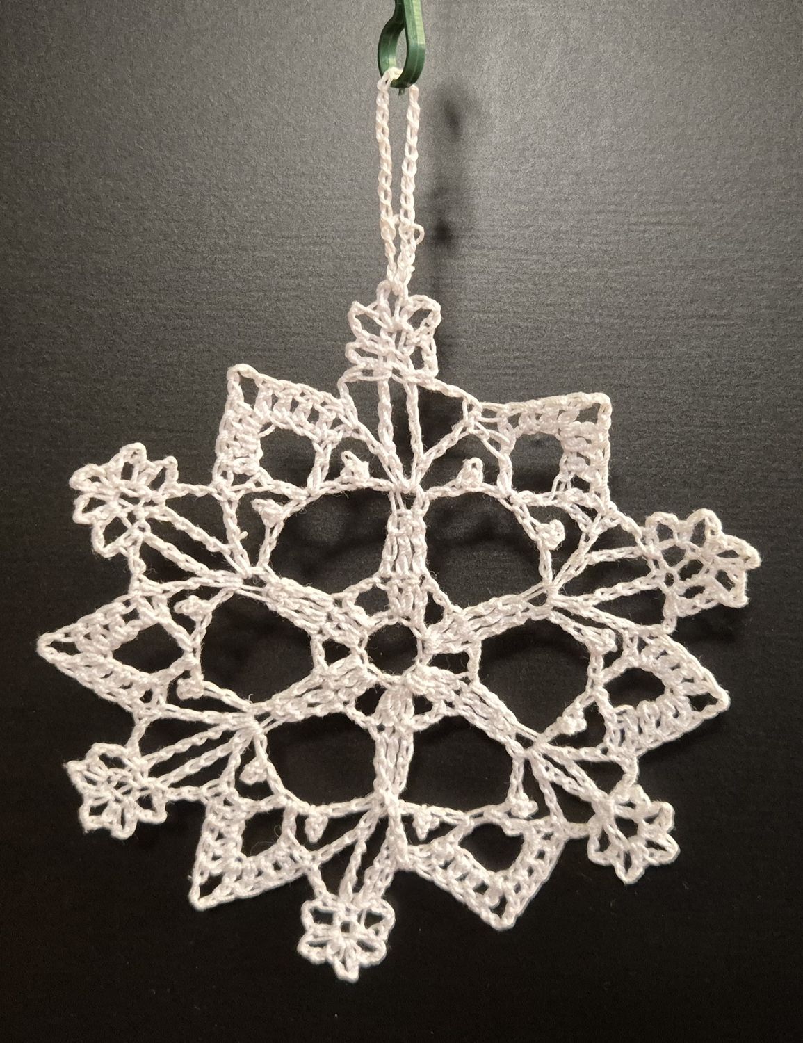 Gwiazdka ozdoba choinkowa zawieszka