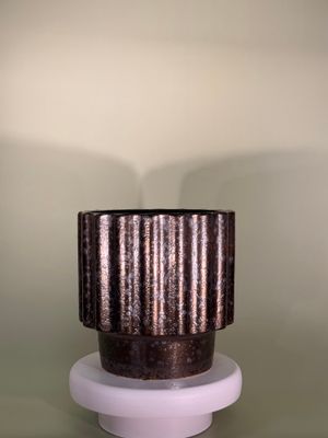 ​Osłonka ceramiczna w stylu miedzianym z ryflowaniem