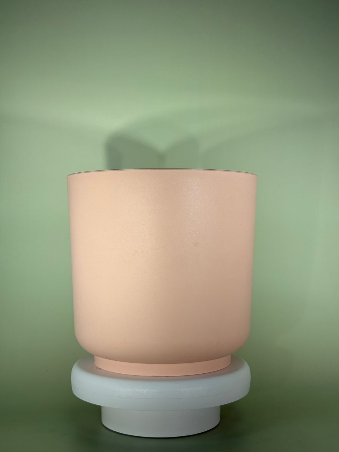 Osłonka plastikowa pudrowy róż