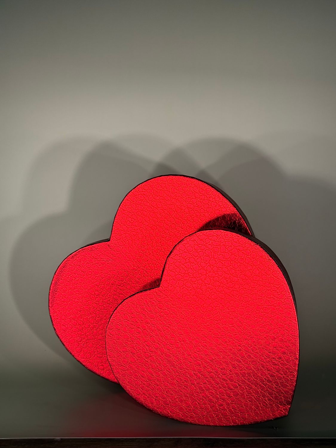 Walentynkowe pudełko w kształcie serca