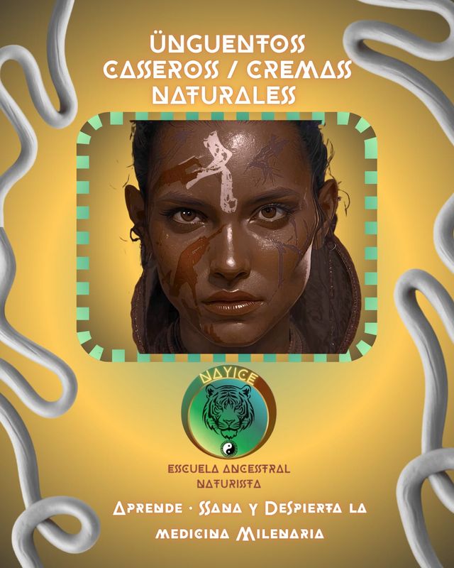 🪶🌿 Cremas &amp; Ünguentos Artesanales y 100% Naturales🐯🌙