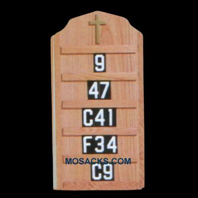 W Brand Hymn Boards