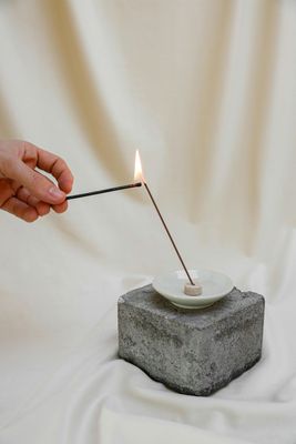 K Brand Incense Censer Boat Stand