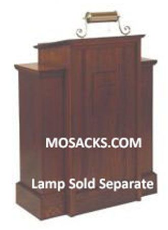 Pulpit Wooden Cross Design with One Shelf 40-165 Church Furniture Wooden Pulpit with Cross Design and one shelf 40-165
