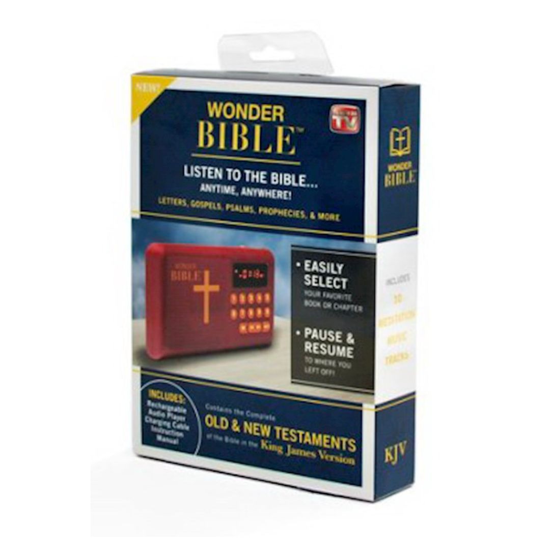 KJV The Wonder Bible‚Ñ¢ Audio Player - 0740275049143