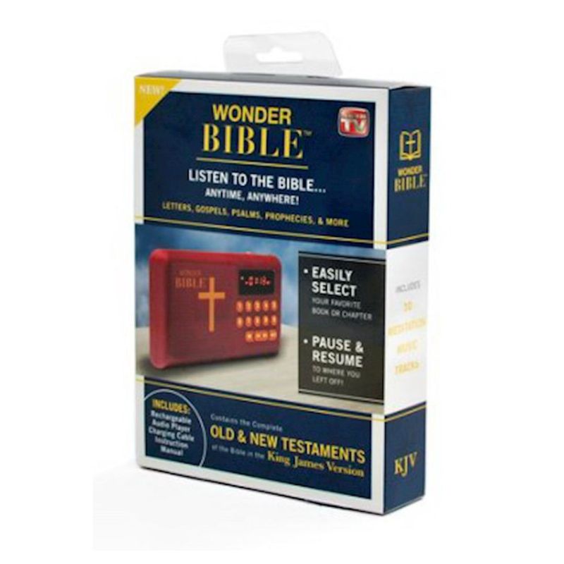 KJV The Wonder Bible‚Ñ¢ Audio Player - 0740275049143