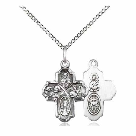 4-Way Pendant (Sterling Silver)