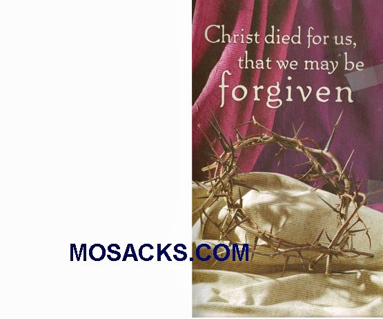 Bulletin Covers Christ Died For Us 100Pack-9395, Good Friday Cover