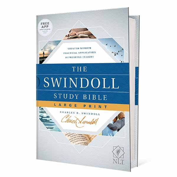 Tyndale The Swindoll Study Bible NLT LP 9781496433688