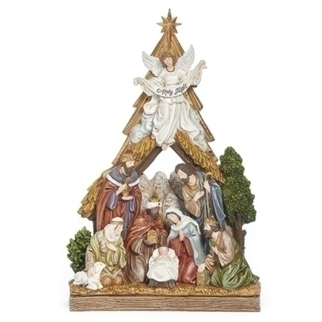 Nativity Pyramid 14.5" - 1373010385