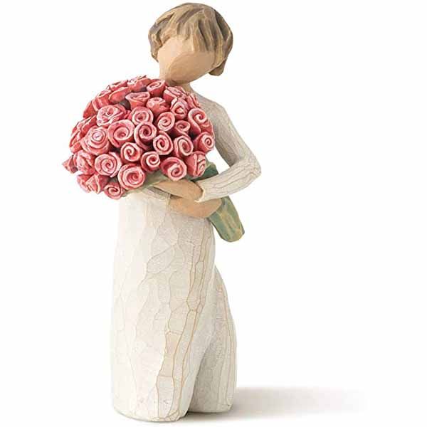 Willow Tree Figurine, Abundance: So Much Love!  5.5 "High 27181.  This is a figurine of a young gir…