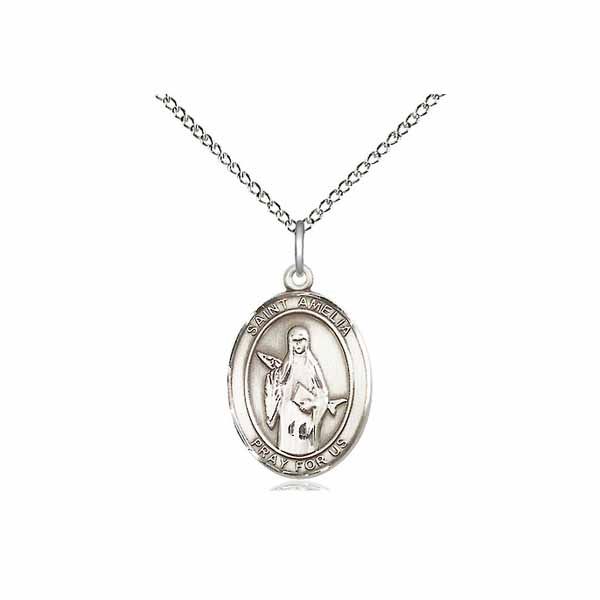 Bliss St. Amelia Medal 3/4" 8313
