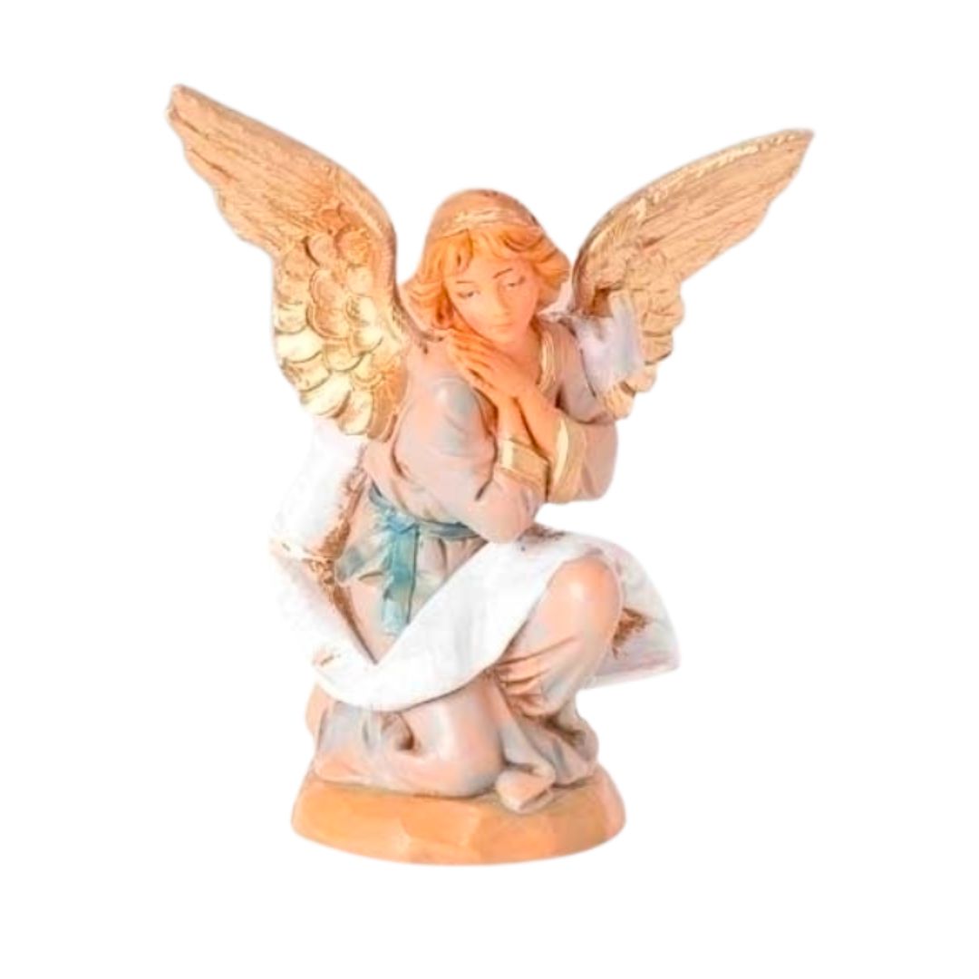 Fontanini 5" Heirloom Nativity Kneeling Angel 72518