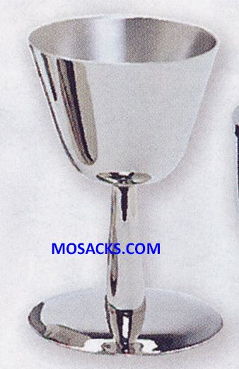 ?FREE SHIPPING on Chalice - Stainless Steel Chalice K554 measures 5-3/4" high with wide Base and 3-…