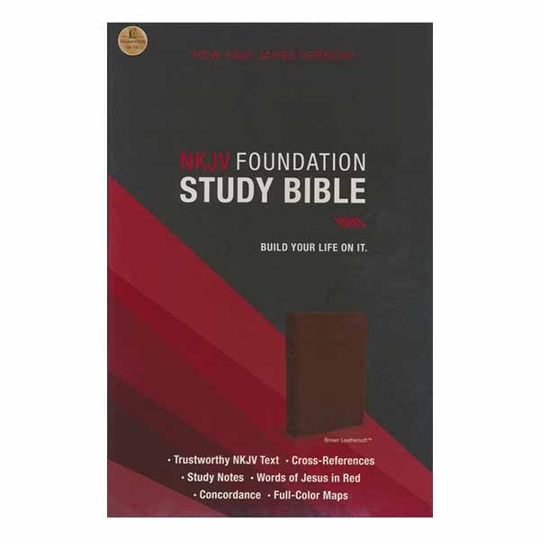 NKJV Foundation Study Bible (Brown) Nelson Foundation Study Bible NKJV Brown 9780718035686