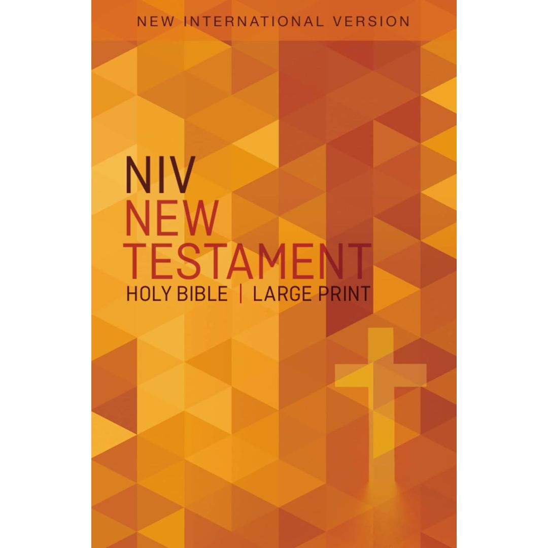 NIV New Testament Holy Bible (Large Print) NIV-New-Testament-Holy-Bible-Large Print-9780310446422