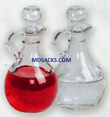 K Brand Cruets And Stoppers 6 ounce-K325