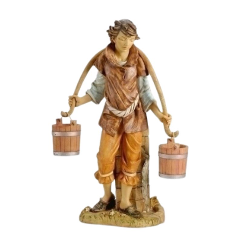 Fontanini 50" Masterpiece Nativity Collection Noah w/Buckets #52341