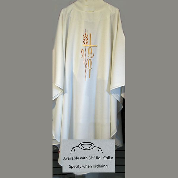 Beau Veste Alpha Omega Chasuble-850 Beau Veste Chasuble 850 Alpha & Omega vestment