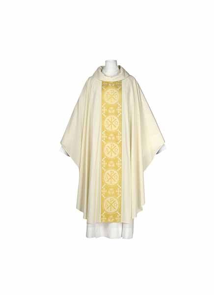 ArteGrosse Trinity Series White Chasuble 102-0934