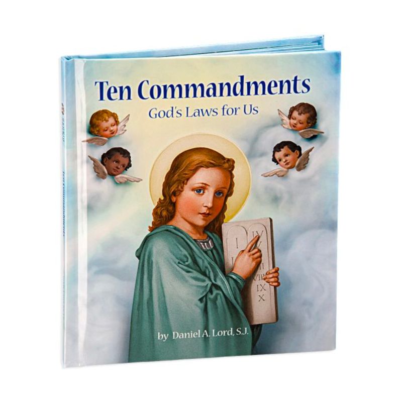 Gloria Series The Ten Commandments God's Laws for Us 12-2446-149, Hardcover Children's Book