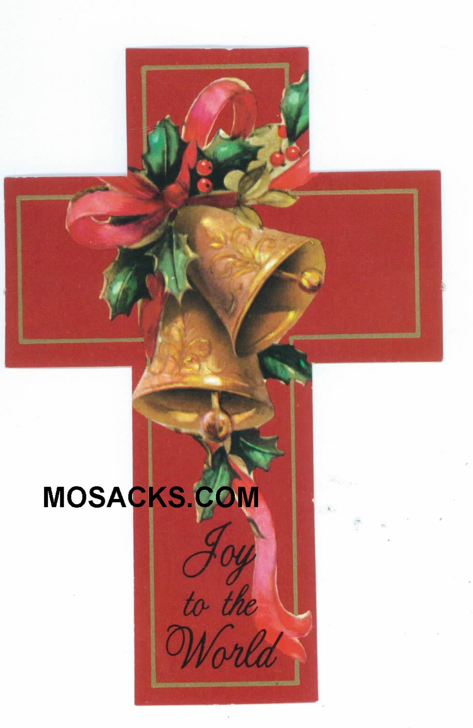 Joy To The World Paper Cross-CC12