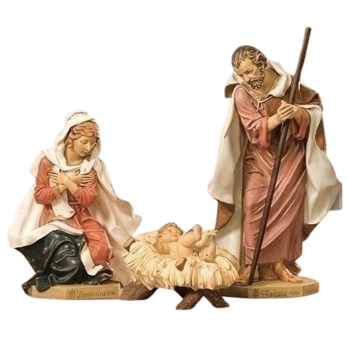 Fontanini 50" Masterpiece Nativity Collection Holy Family 3-Pc. Set #51302