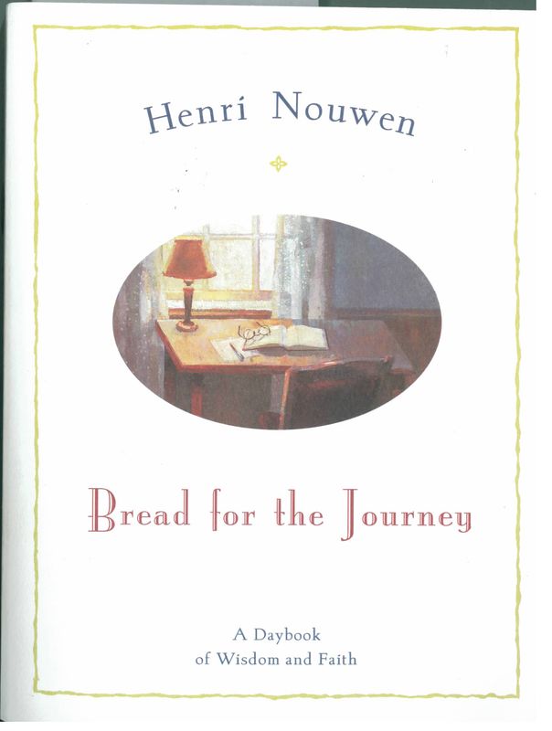 Bread for the Journey by Henri Nouwen 108-9780060663599