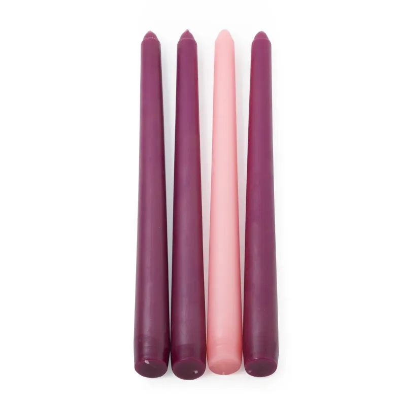Advent Candle Taper Set, 7/8 x 10