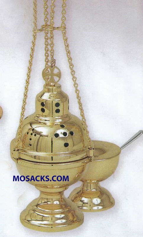 K Brand Censer And Boat 8- 5/8 Inch-K701