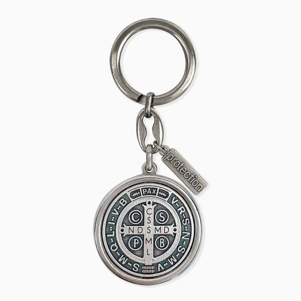 My Saint My Hero St. Benedict Protection Key Ring - 46001SL