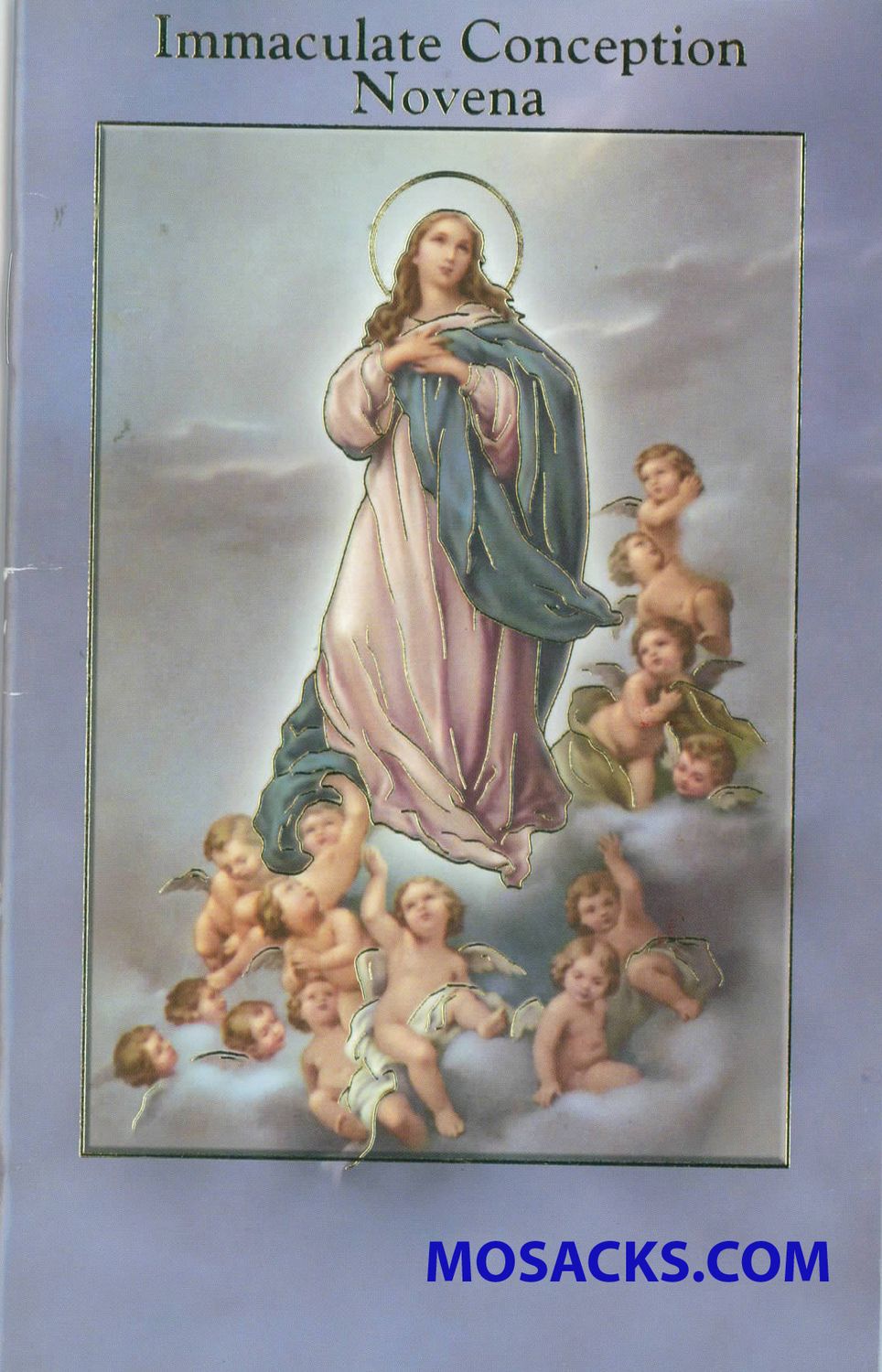 Immaculate Conception Novena Prayer Book with Prayers is 3.75" x 5-7/8" and 24 pages beautifully il…