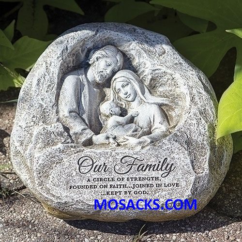 Joseph's Studio Holy family garden Stone- 601318
